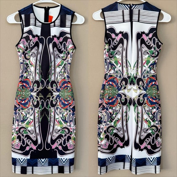 NWT Clover Canyon Swirling Scarf Dress XS - Picture 1 of 5